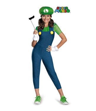 Luigi Costume - Girls
