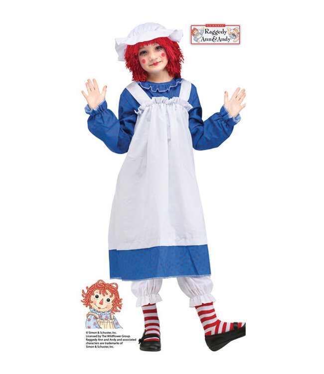 Raggedy Ann Costume - Girls