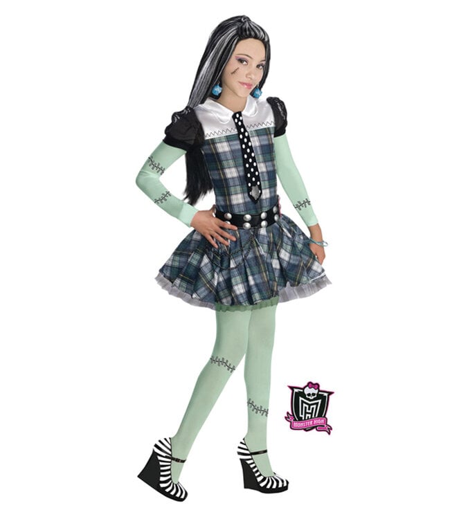 Frankie Stein Costume - Girls - Party On!