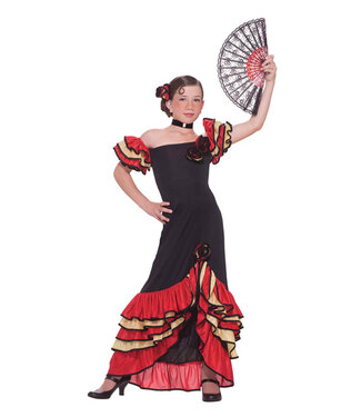 Flamenco Dancer Costume - Girls