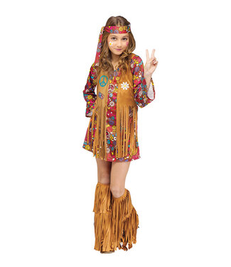 Fun World Peace & Love Hippie Costume - Girls