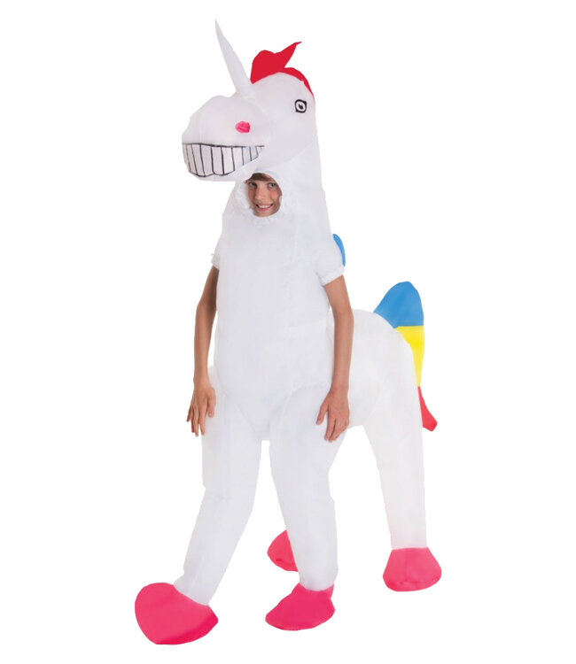 Giant Inflatable Unicorn Costume - Girls