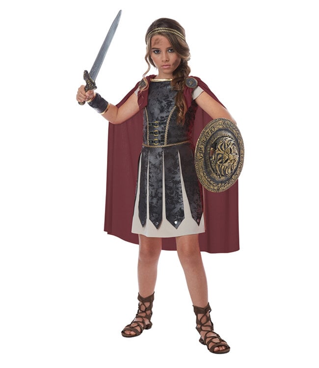 CALIFORNIA COSTUMES Fearless Gladiator Costume - Girls