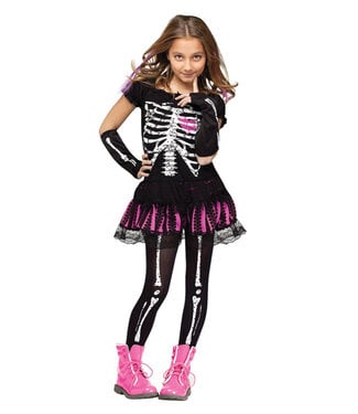 Sally Skelly Costume - Girls