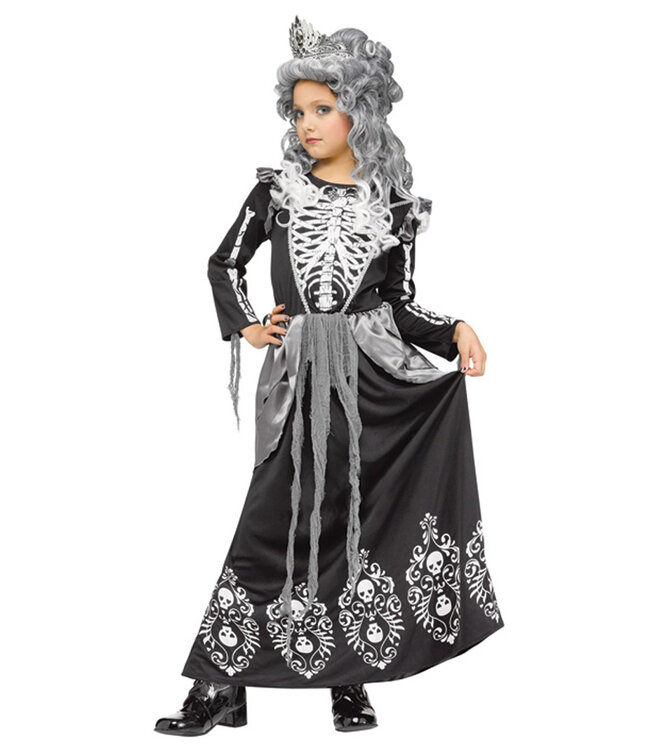 Skeleton Queen Costume - Girls