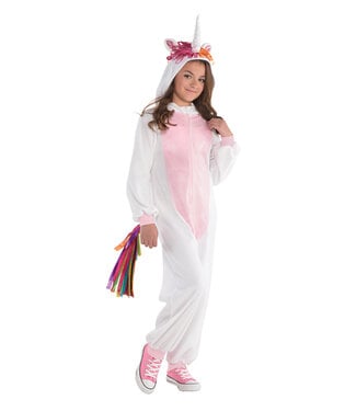 Amscan Unicorn Zipster Costume - Girls