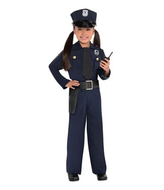 Amscan Police Officer Costume - Girls
