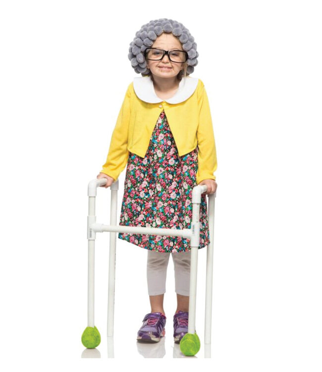 SEEING RED Grannie Costume - Girls