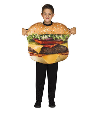 Cheeseburger Costume - Boys