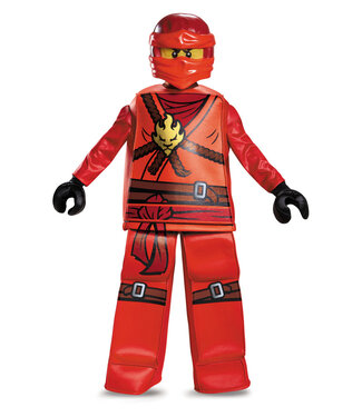 Lego Kai - Red Ninjago Costume - Boys