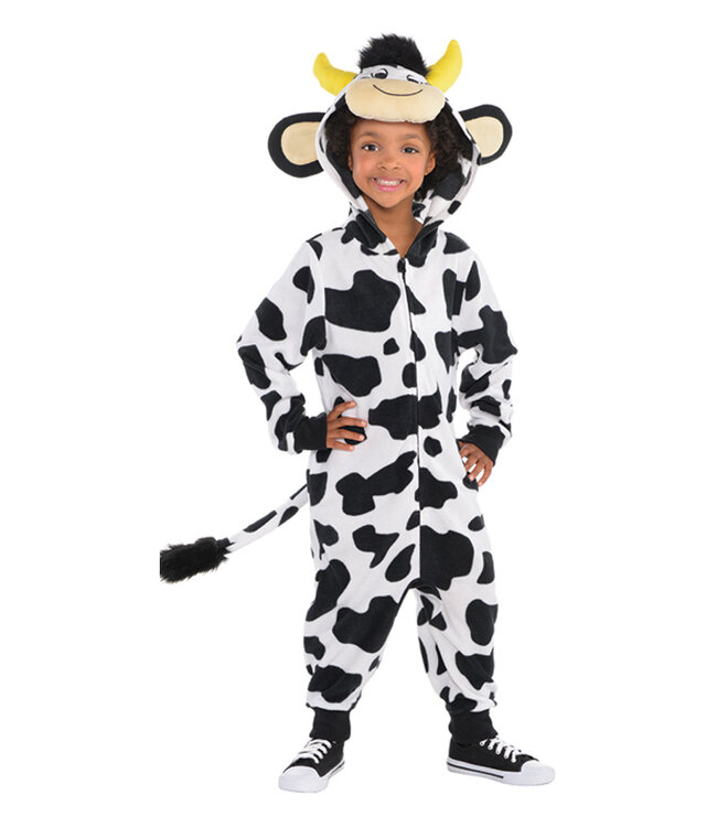 Cow Zipster Costume - Boys