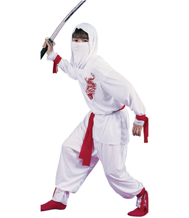 FUN WORLD White Ninja Costume - Boys