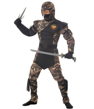 CALIFORNIA COSTUMES Special Ops Ninja Costume - Boys