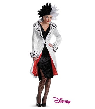 Cruella De Vil Prestige Costume - Women's