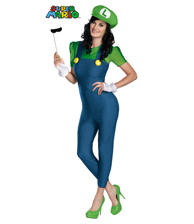 Luigi Costume - Women's
