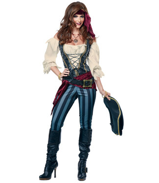 Brazen Buccaneer Costume - Women's