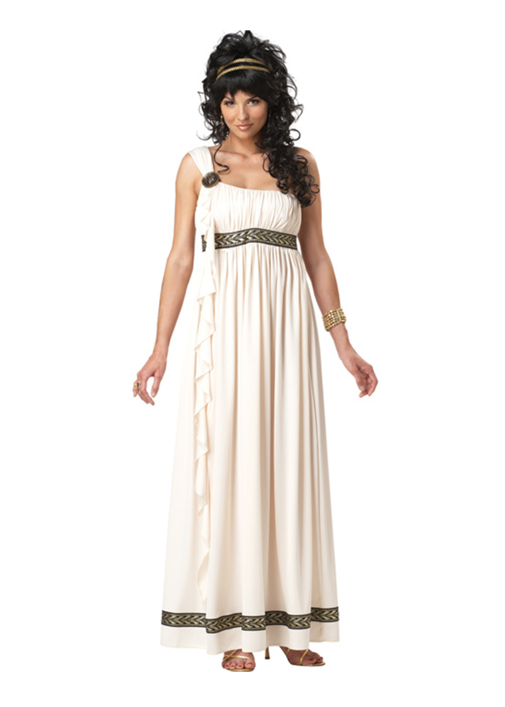 Adult Plus Size Women's Olympic Goddess Costume main image 0