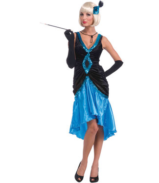 Forum Novelties Betty Blue Flapper Costume - Women's