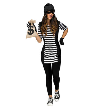 FUN WORLD Burglar Babe Costume - Women's