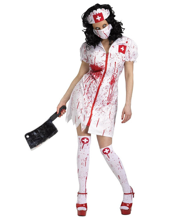 Cursed Nurse Costume - Women's