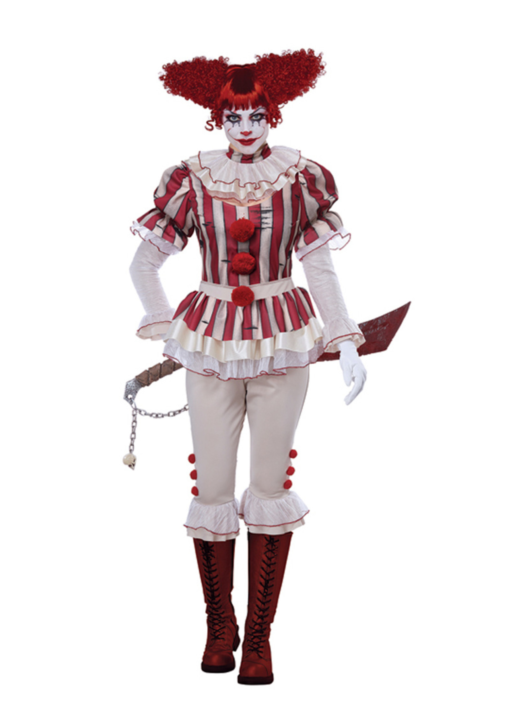 Sadistic Clown Costume - Women's - Party On!