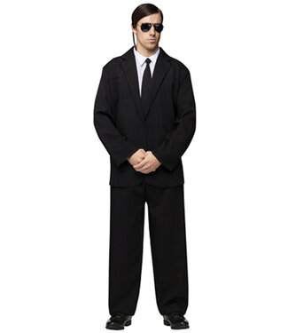 Fun World Black Suit Costume - Men's