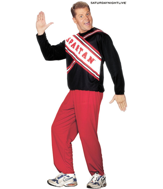 Fun World Spartan Cheerleader SNL Costume - Men's