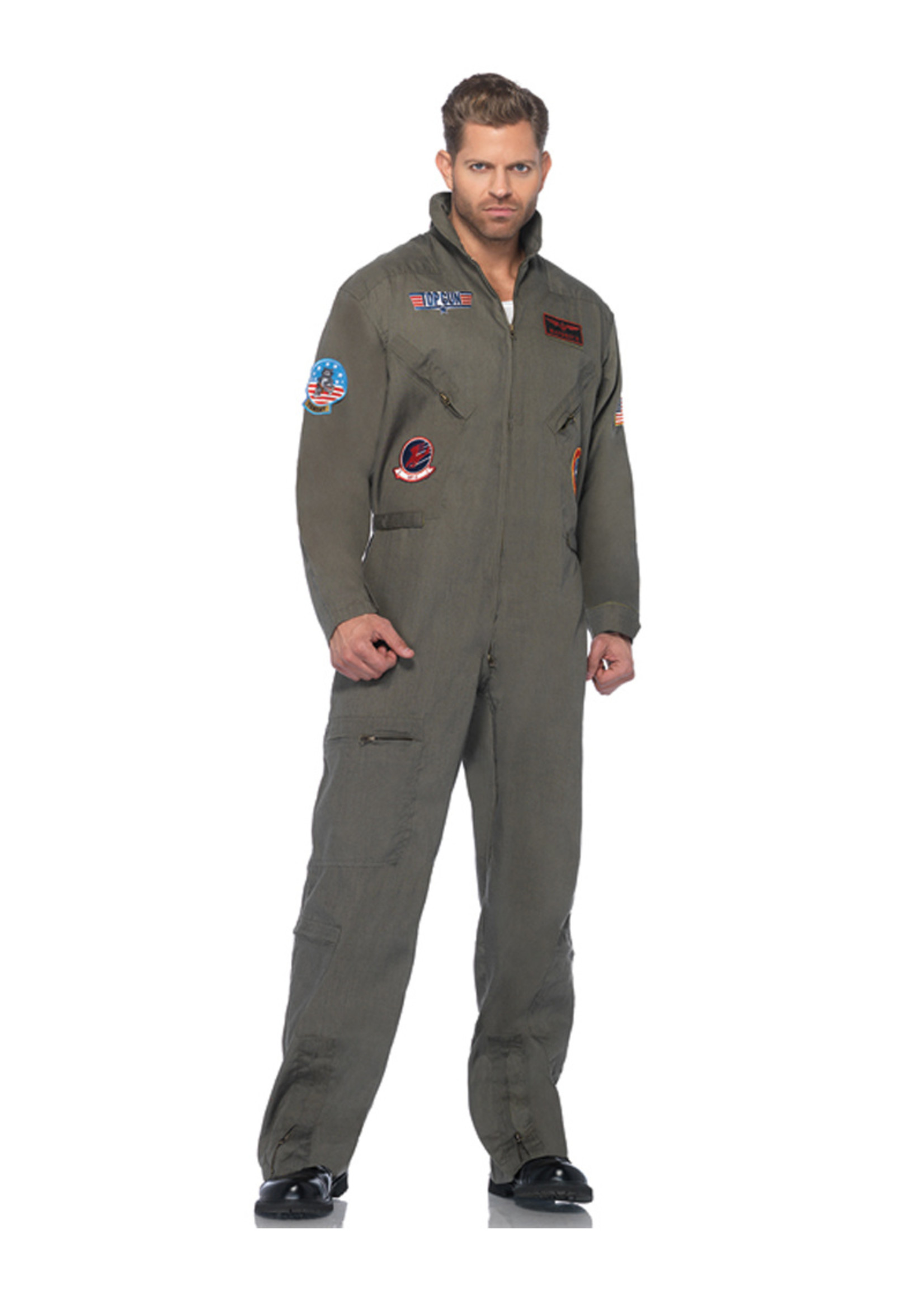 Top Gun Flight Suit Costume - Men's