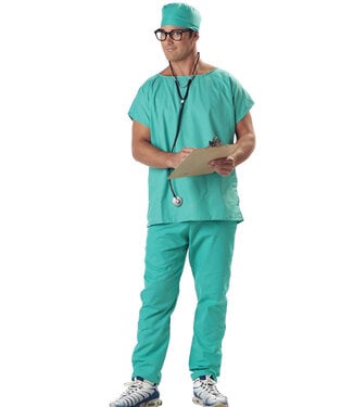 Doctor Scrubs Costume - Men's