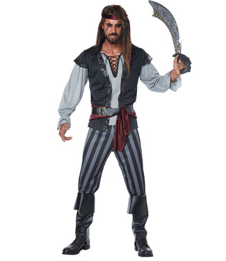 Scallywag Pirate Costume - Men's