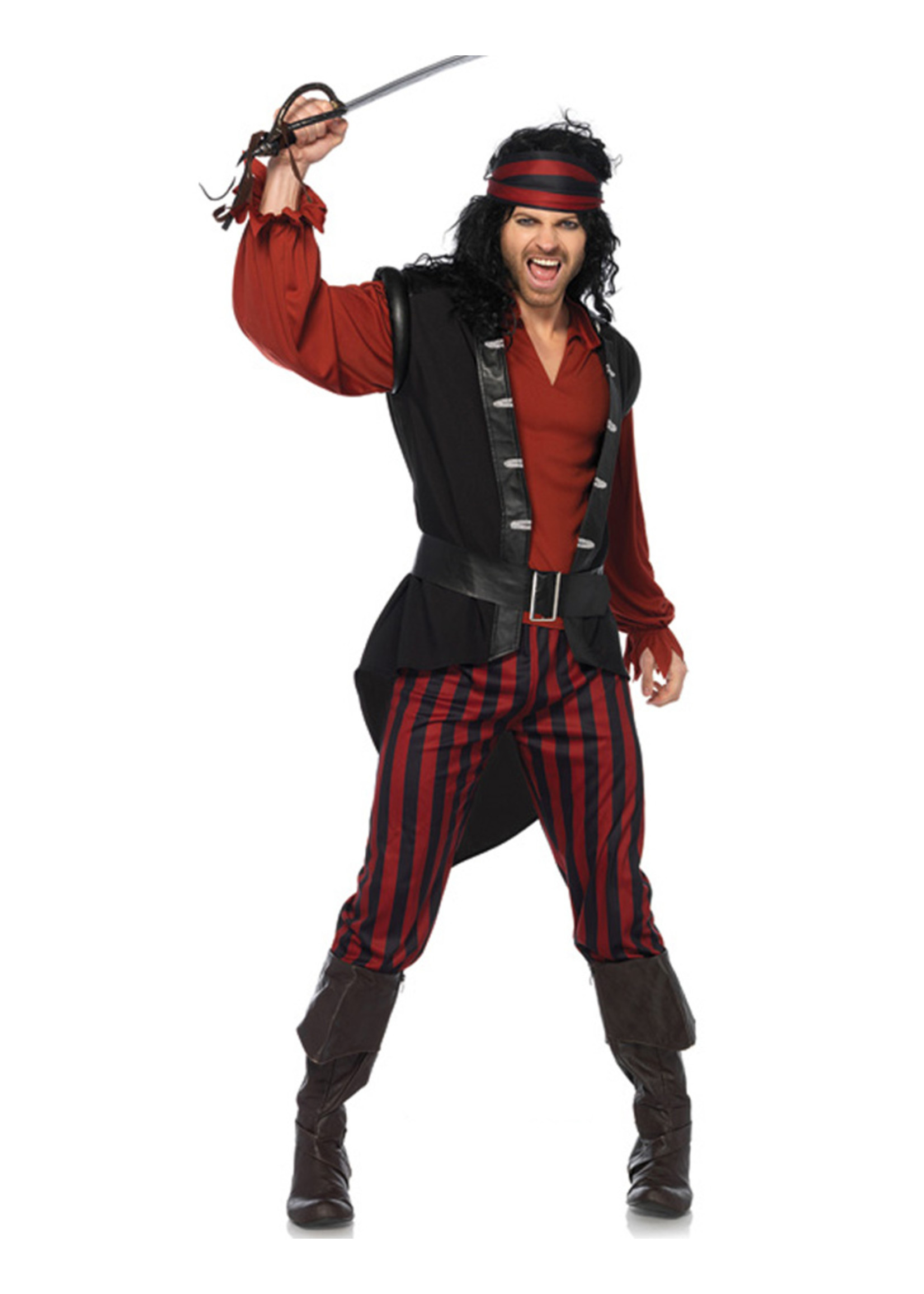 Captain Scurvy Costume - Men's - Party On!