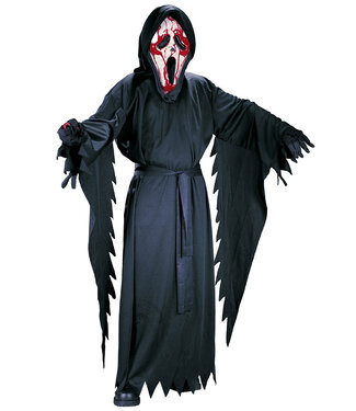 Fun World Bleeding Ghost Face Costume - Men's