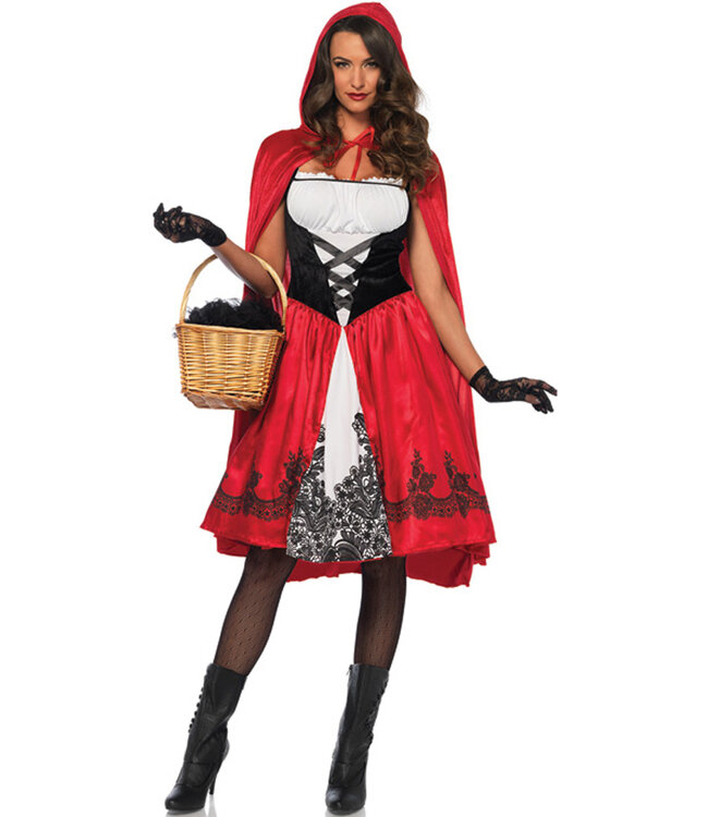 LEG AVENUE Classic Red Riding Hood Costume - Women's