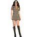 LEG AVENUE Top Gun Woman Costume - Women's