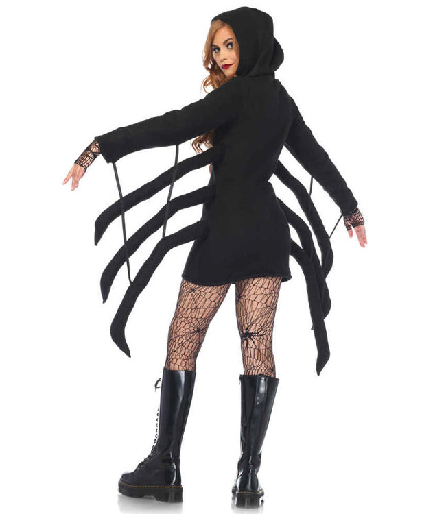 LEG AVENUE Cozy Black Widow Costume - Women's