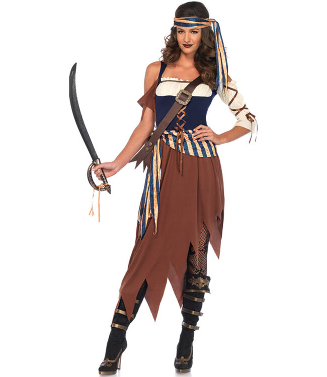 Caribbean Castaway Costume - Women's