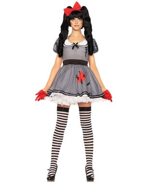 Wind-Me-Up Dolly Costume - Women's