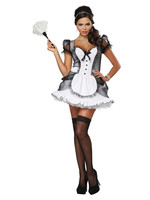 Luxe French Maid Costume - Women's