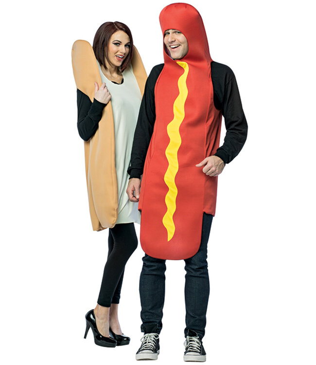 Hot Dog & Bun Costume - Couples