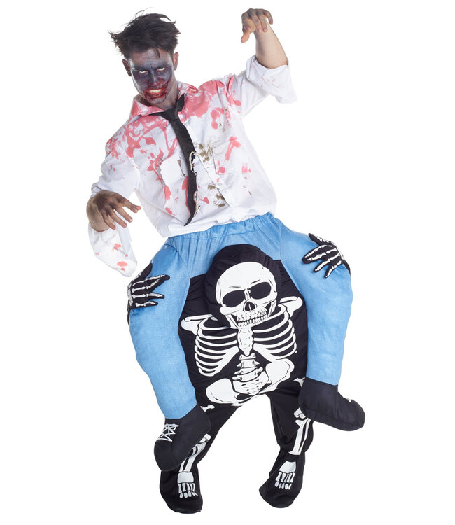 Skeleton Piggyback Costume - Humor