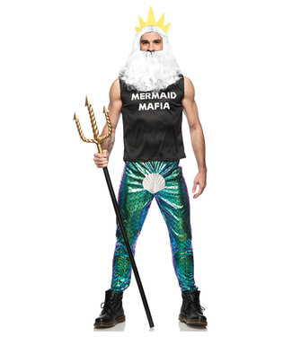 SEEING RED Mermaid Mafia Costume - Humor