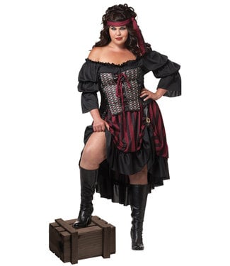 CALIFORNIA COSTUMES Pirate Wench Costume - Women Plus