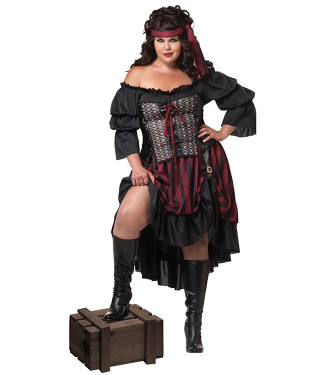 CALIFORNIA COSTUMES Pirate Wench Costume - Women Plus