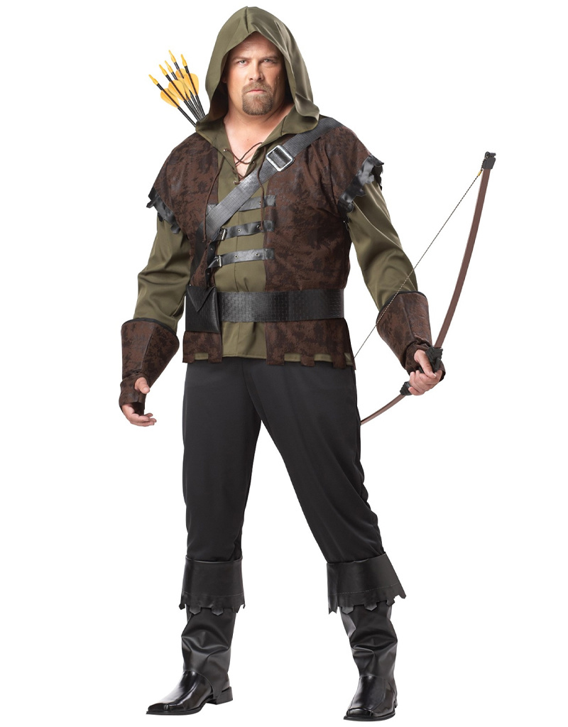 Robin Hood Costume - Men's Plus - Party On!