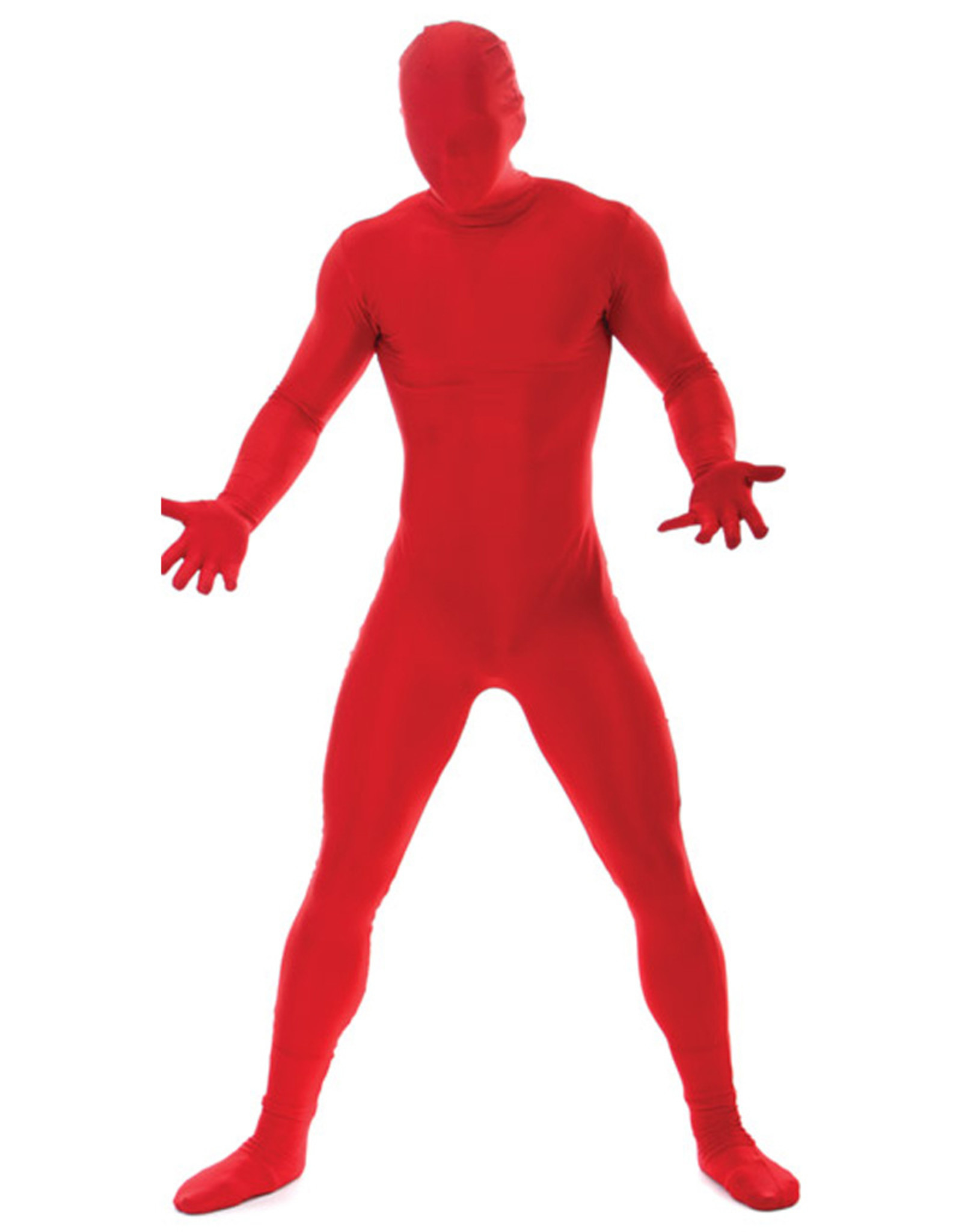 Red Morphsuit Costume Men's Party On!