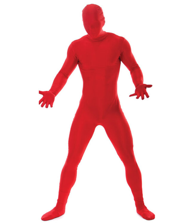 Red Morphsuit Costume - Men's