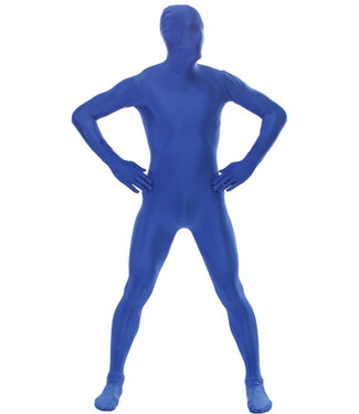 Blue Morphsuit Costume - Men's