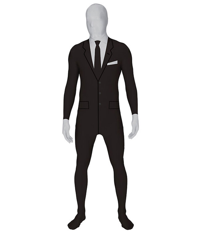 Slenderman Morphsuit Costume - Men's