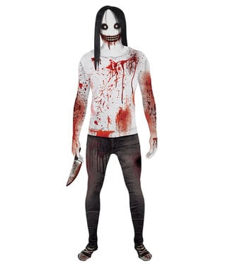 morphsuit Jeff the Killer Morphsuit Costume - Men's