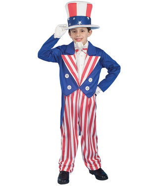 Uncle Sam Costume - Boy's